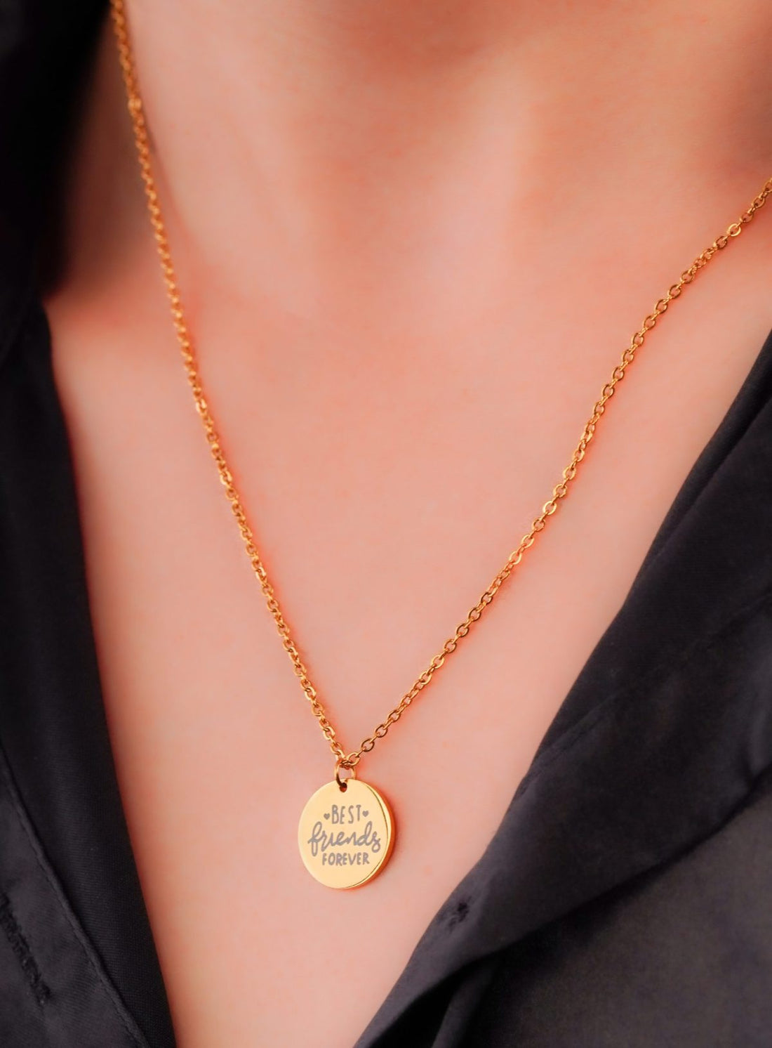 Cadena Best Friends Dorada Ref: C403