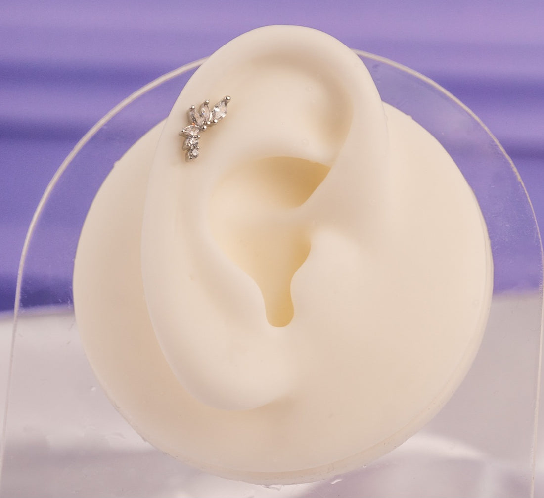 Piercing Minerva Plateado Ref: H687