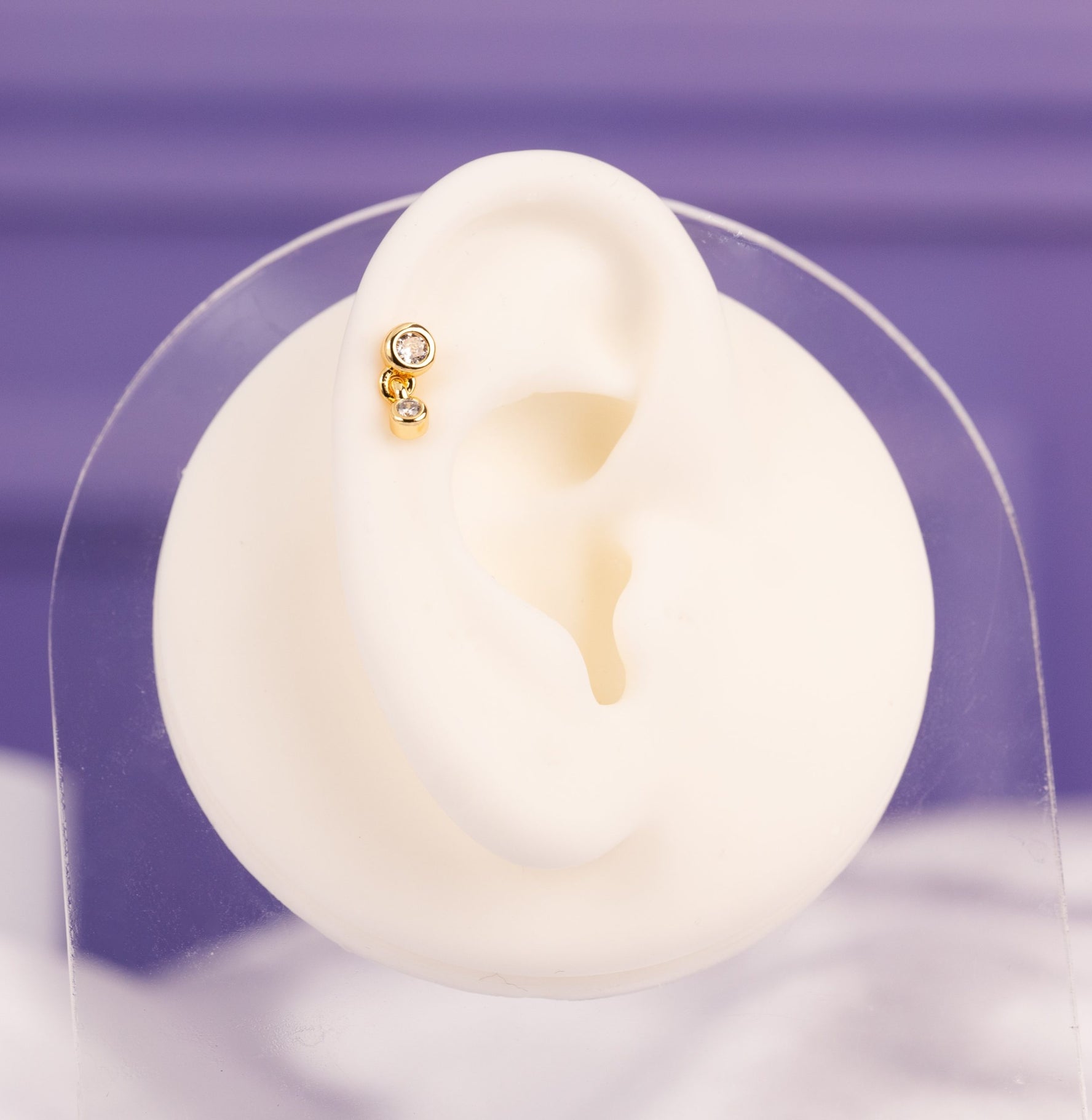 Piercing Circones Dorado Ref: H827